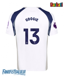 Tottenham Hotspur Destiny Udogie #13 Tricou Fotbal Replică 2025-26 Barbati Acasa